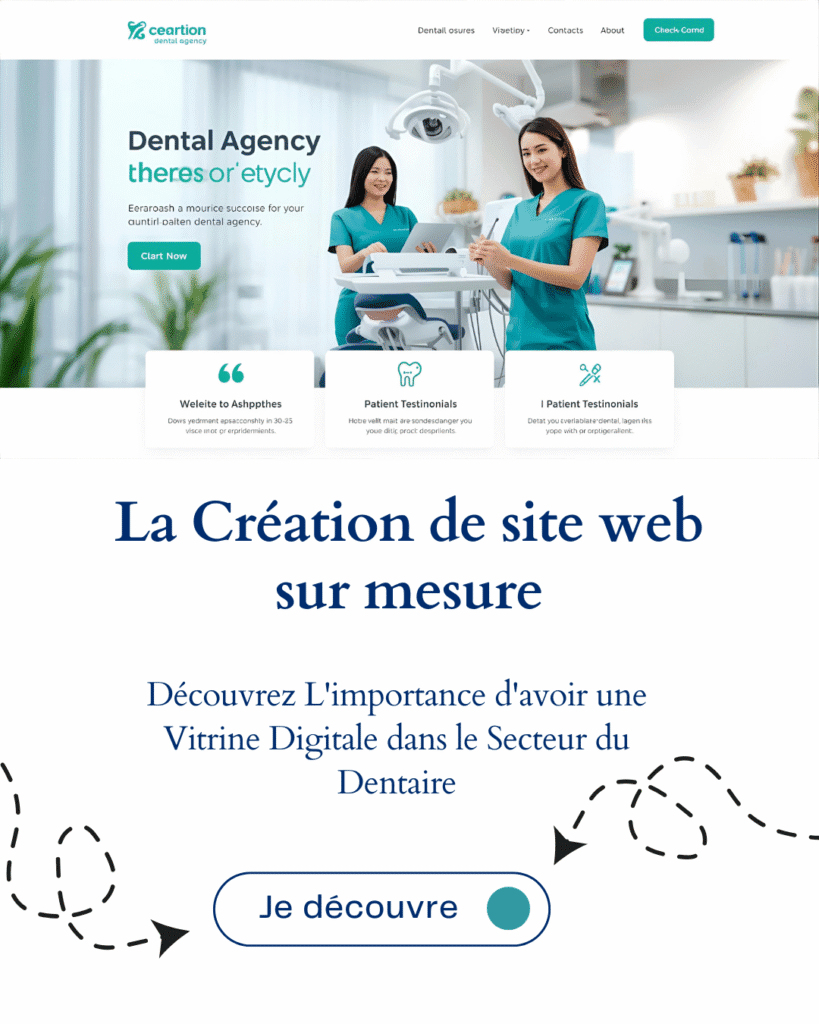 création de site web cabinet dentaire
