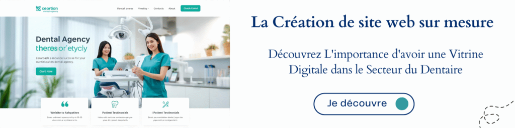 création de site web cabinet dentaire